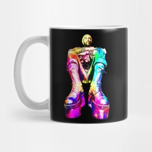 Marvin Gaye Platform Boot Rainbow Color Popular Mug